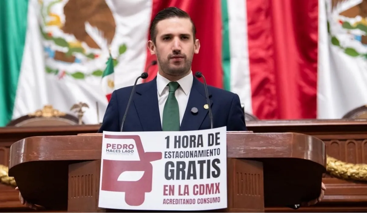 Iniciativa de una hora gratis de estacionamiento en CDMX